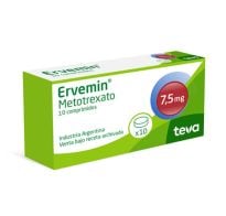 Ervemin 7.5 Mg 10 Comprimidos