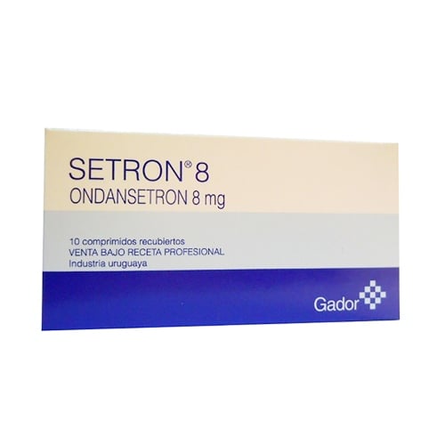 Setron 8 Mg 10 Comprimidos