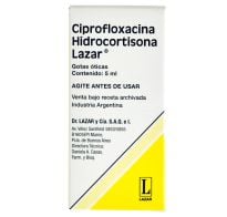 CIPROFLOXACINA LAZAR HC 5 ML