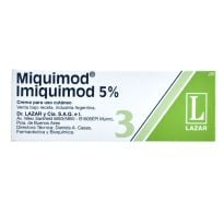 Crema Miquimod 5% 3 G