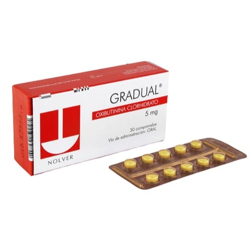 Gradual 5 Mg 30 Comrimidos