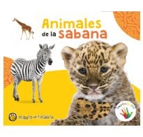 Libro Toco Y Descubro - Animales De La Sabana