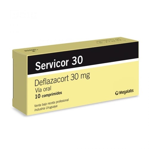 SERVICOR 30 MG 10 COMPRIMIDOS