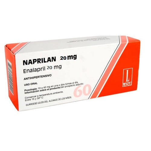 Naprilan 20 Mg 60 Comprimidos