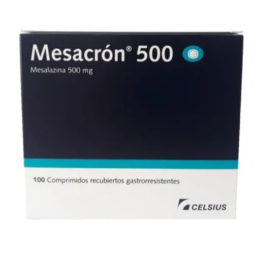 Mesacron 500 Mg 100 Comprimidos