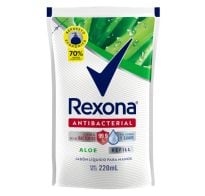 Jabón Líquido Rexona Para Manos Aloe Refil 220 Ml