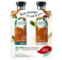 Pack Shampoo Herbal Essences Golden Moringa Oil 400 Ml + Acondicionador 400 Ml