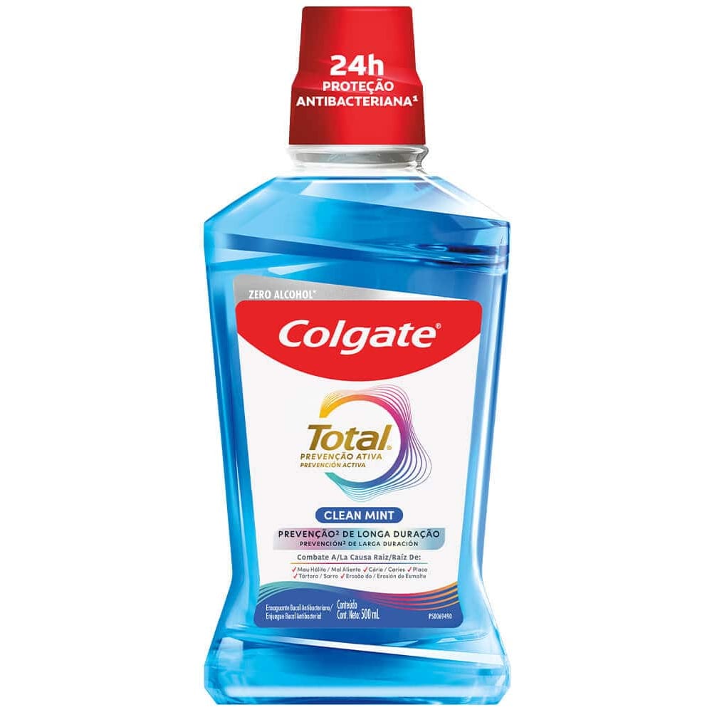 Enjuague Bucal Colgate Total Clean Mint 500 Ml