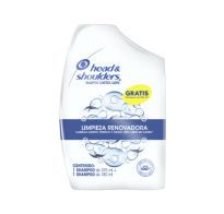 SHAMPOO HEAD & SHOULDERS LIMPIEZA RENOVADORA 375 ML + SHAMPOO 180 ML