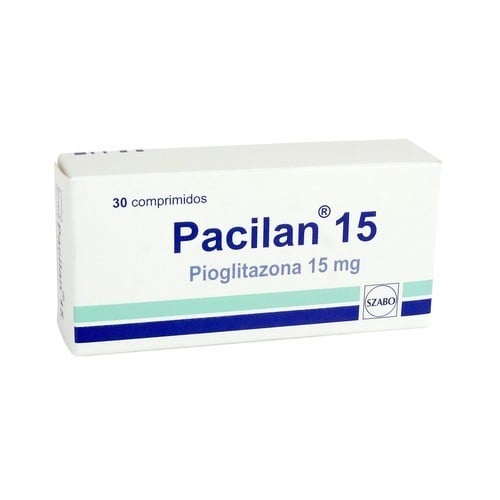 Pacilan 15 Mg 30 Comprimidos