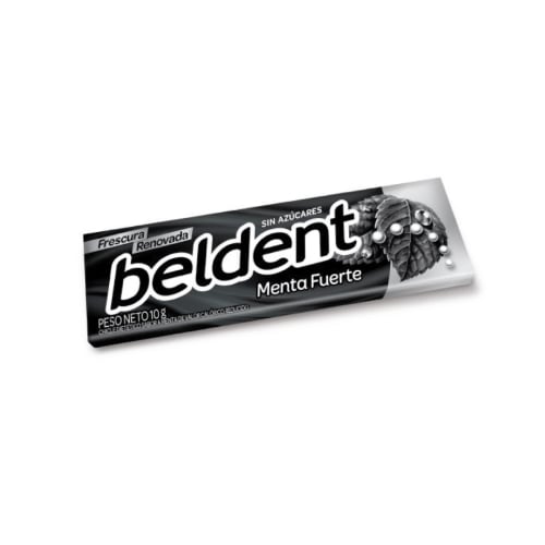 Chicle Beldent Menta Fuerte