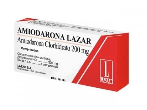 Amiodarona Lazar 60 Comprimidos