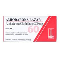 Amiodarona Lazar 60 Comprimidos