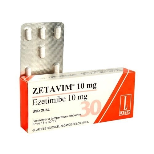 Zetavim 10 Mg 30 Comprimidos