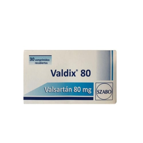 Valdix 80 Mg 30 Comprimidos