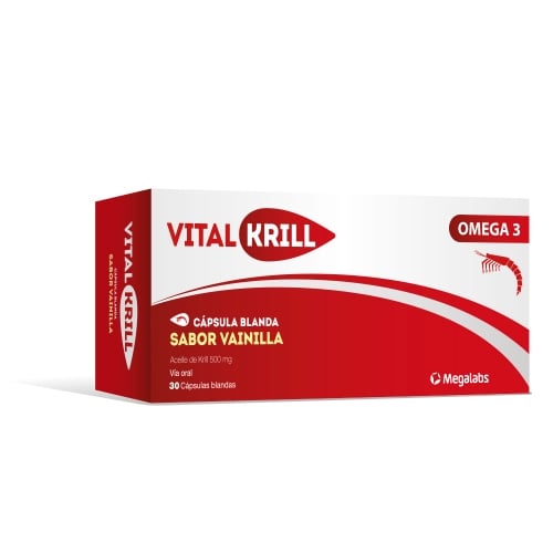 Vitalkrill 500 Mg 30 Comprimidos