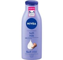 CREMA CORPORAL NIVEA SOFT MILK PIEL SECA 400 ML.