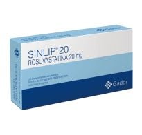 Sinlip 20 Mg 30 Comprimidos