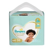 PAMPERS PAÑALES PREMIUM CARE BAG XXG X56