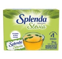 Endulzante Splenda Stevia 100 Sobres