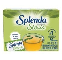 SPLENDA STEVIA 50 SOBRES