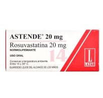 Astende 20 Mg 14 Comprimidos