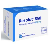 Resolut 850 Mg 60 Comprimidos