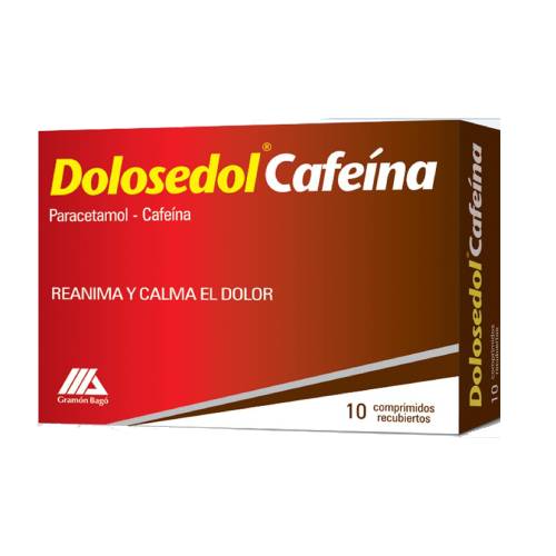 Dolosedol Cafeína 10 Comprimidos