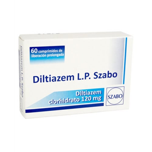 Diltiazem Lp 120 Mg 60 Comprimidos