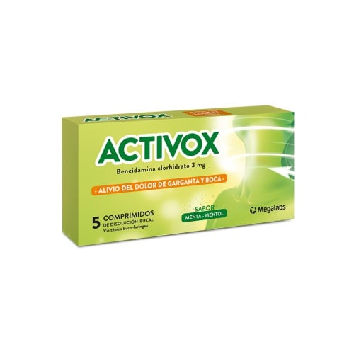 ACTIVOX 5 COMPRIMIDOS