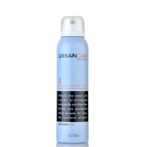 Desodorante En Aerosol Urban Care Dynamic Life 158 Ml