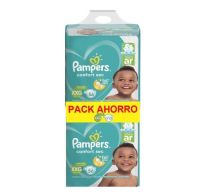 PAÑALES PAMPERS CONFORT SEC FORTE BAG XXG X112
