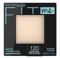 Polvo Maybelline Fit Me Matte+poreless N°120 Ivory