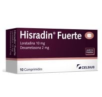 Hisradin Fuerte 10 Comprimidos