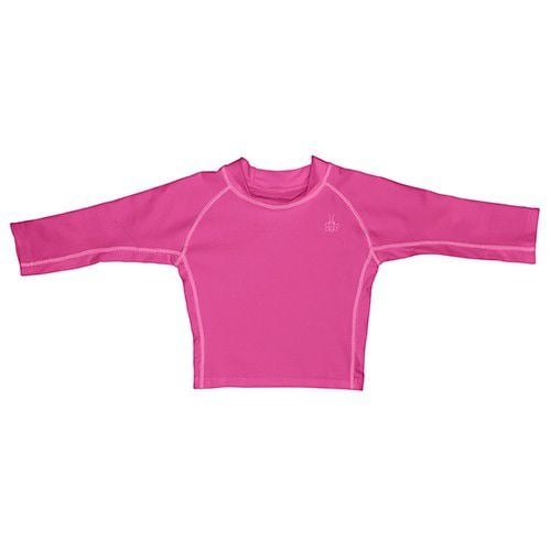 Remera De Licra Para El Agua Iplay Manga Larga Fucsia 6 Meses