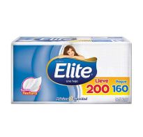 Servilletas Elite Para Mesa Blanco 200 Unidades