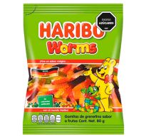 Gomitas Haribo Worms 80 G