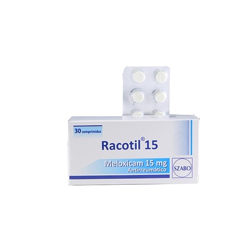 Racotil 15 Mg 30 Comprimidos