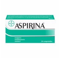 Aspirina 500 Mg 20 Comprimidos