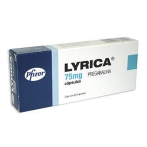 Lyrica 75 Mg 28 Cápsulas