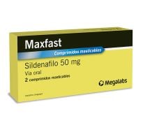 MAXFAST 50 MG 2 COMPRIMIDOS