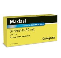 MAXFAST 50MG 4 COMPRIMIDOS