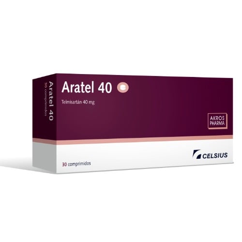 Aratel 40 Mg 30 Comprimidos