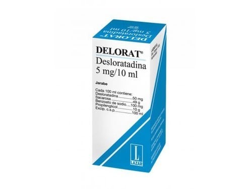 Delorat 5 Mg/10 Ml Jarabe 50 Ml