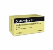 DIAFORMINA LP 850 MG 60 COMPRIMIDOS