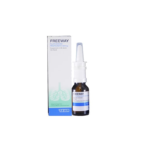 Freeway Spray Nasal 50 Mcg 120 Dosis