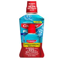 ENJUAGUE COLGATE PLAX ICE INFINITY 500ML +180ML