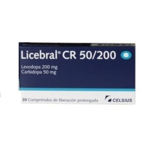 Licebral Cr 50 Mg / 200 Mg 30 Comprimidos