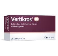 Vertikros 16 Mg 20 Comprimidos