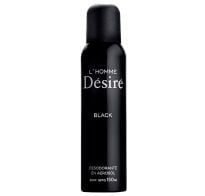 Desodorante En Aerosol Desire Black For Men 150 Ml